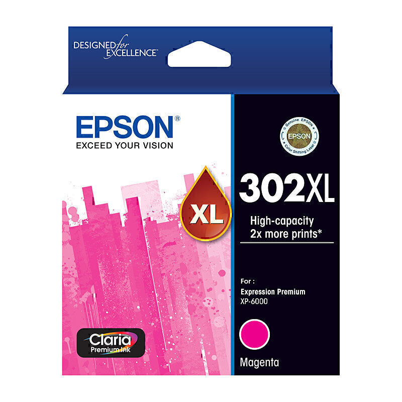 Epson 302XL 洋红色墨盒