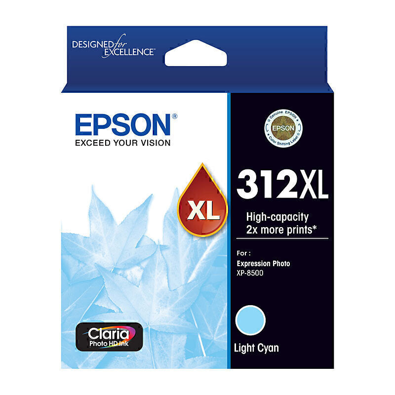Epson 312XL Lt 青色墨盒