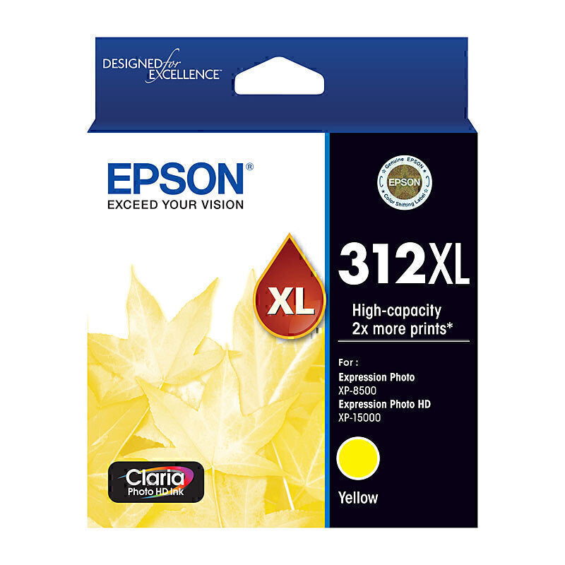 Epson 312XL 黄色墨盒