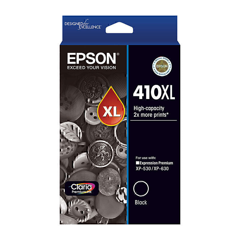 Epson 410XL 照片黑色墨盒