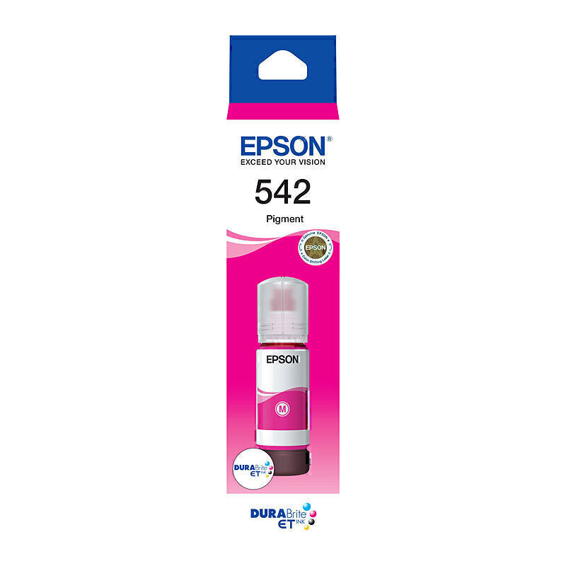 Epson EcoTank T542 正品洋红色墨水瓶 - C13T06A392