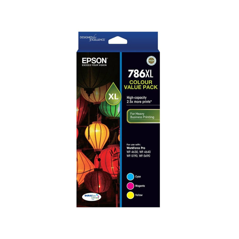 Epson 786XL 3 色超值套装