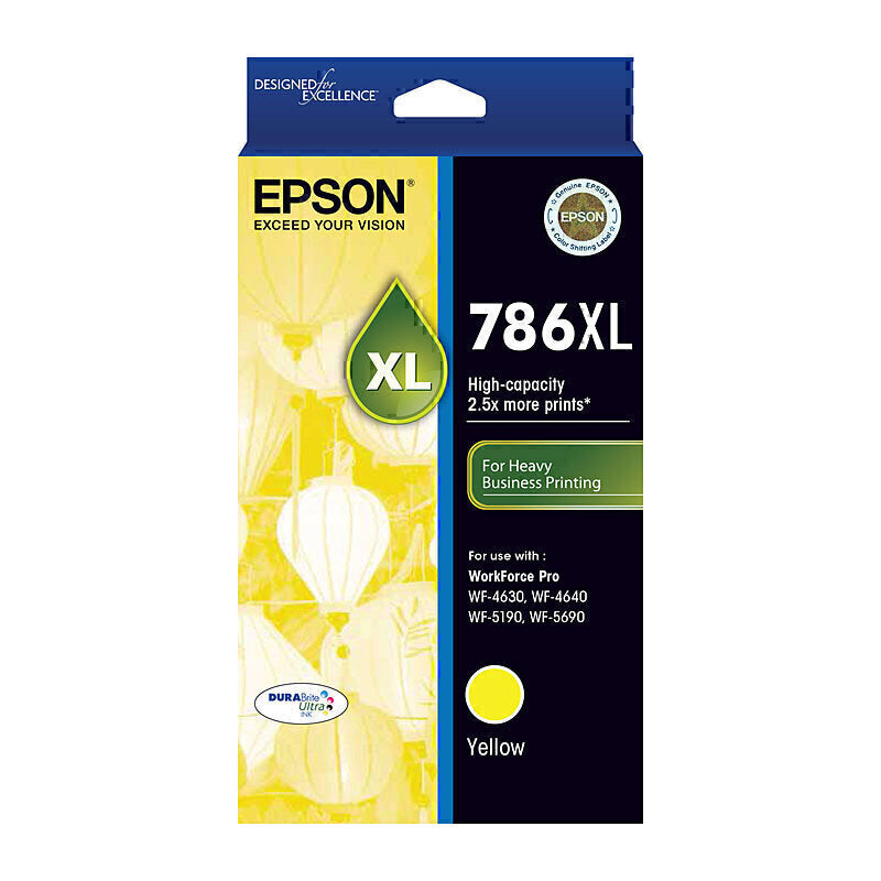 Epson 786XL 黄色墨盒