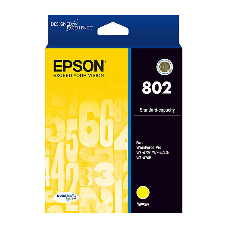 Epson 802 黄色墨盒