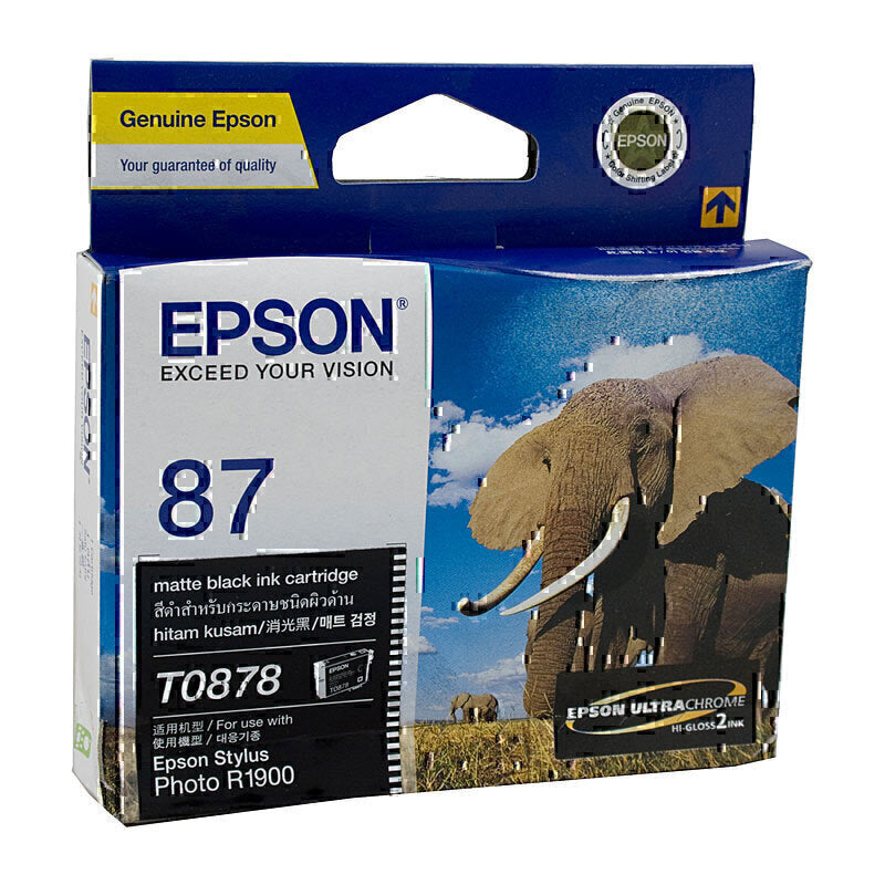 Epson T0878 哑光黑色墨盒