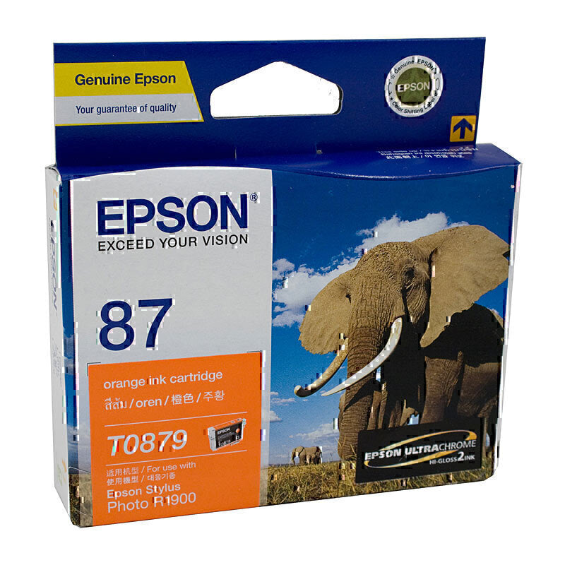 Epson T0879 橙色墨盒