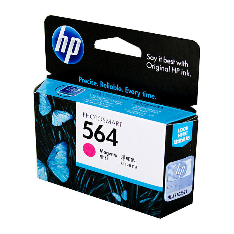 HP #564 正品洋红色墨盒 CB319WA - 300 页