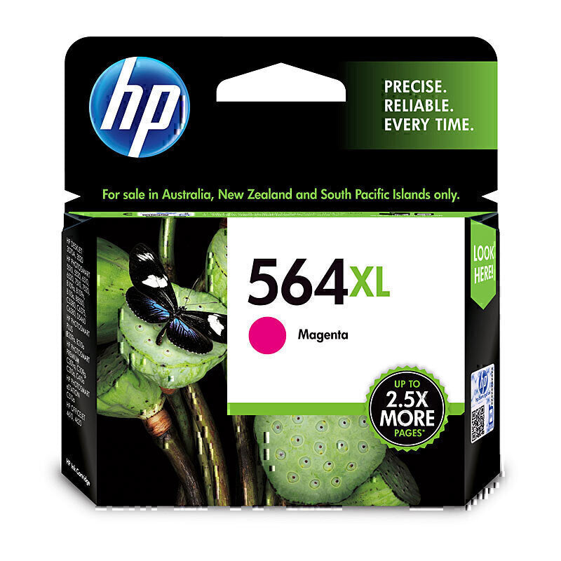 HP #564 XL 正品洋红色墨盒 CB324WA - 750 页