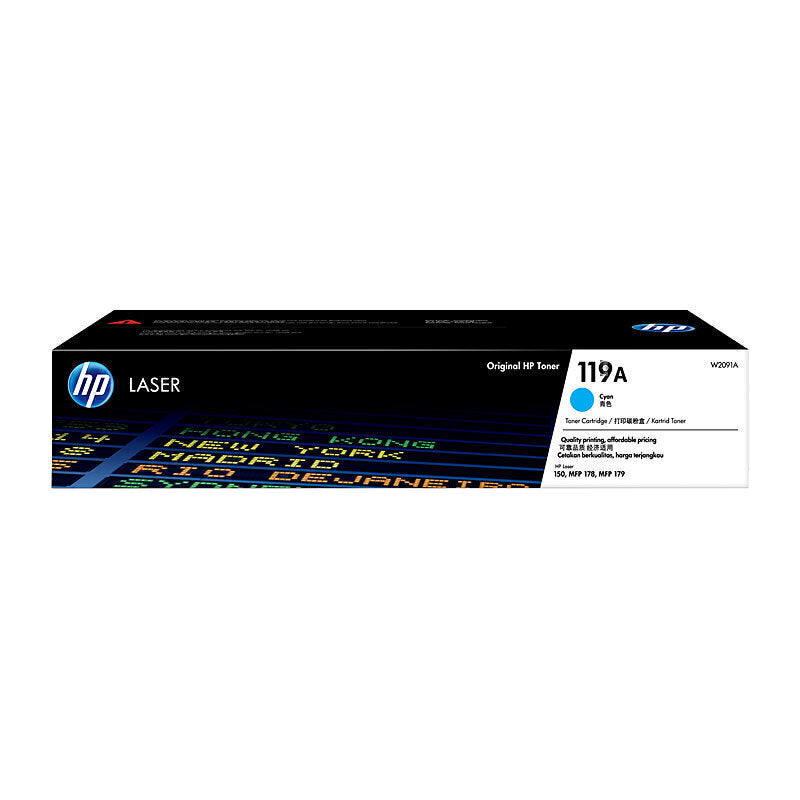 حبر HP رقم 119A السماوي W2091A