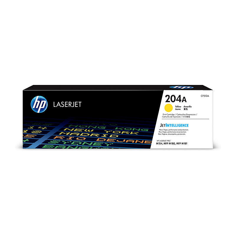 HP #204A 黄色碳粉 CF512A