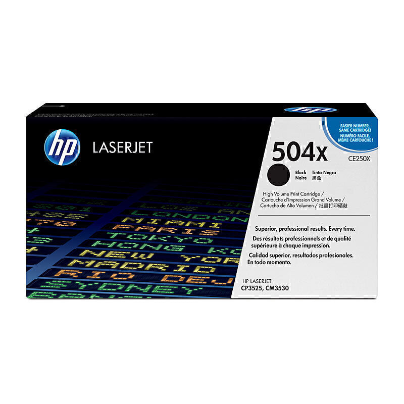 حبر أسود HP #504X CE250X