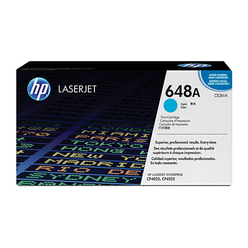 حبر HP #648A السماوي CE261A