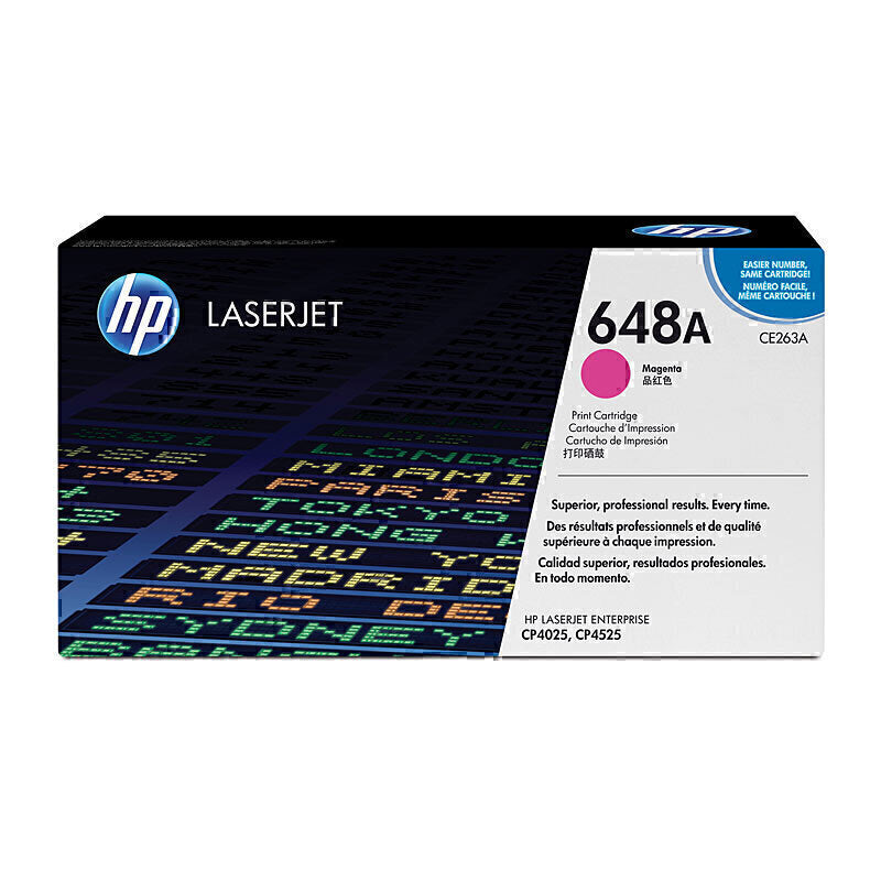 حبر HP رقم 648A أرجواني CE263A