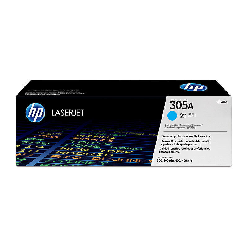 حبر HP #305A السماوي CE411A