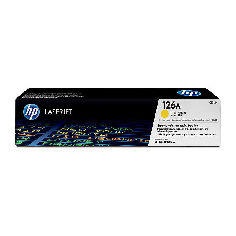 حبر HP رقم 126A أصفر CE312A