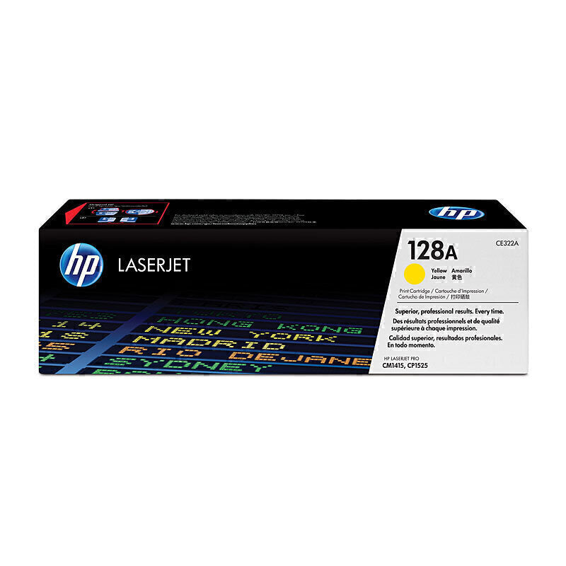 حبر HP رقم 128A أصفر CE322A