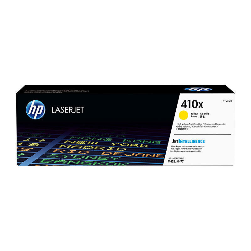 حبر HP #410X Yell CF412X