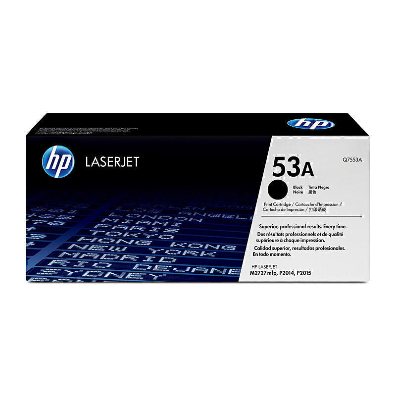 HP #53A 黑色碳粉 Q7553A