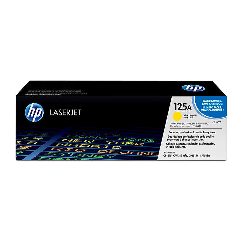 حبر HP رقم 125A أصفر CB542A