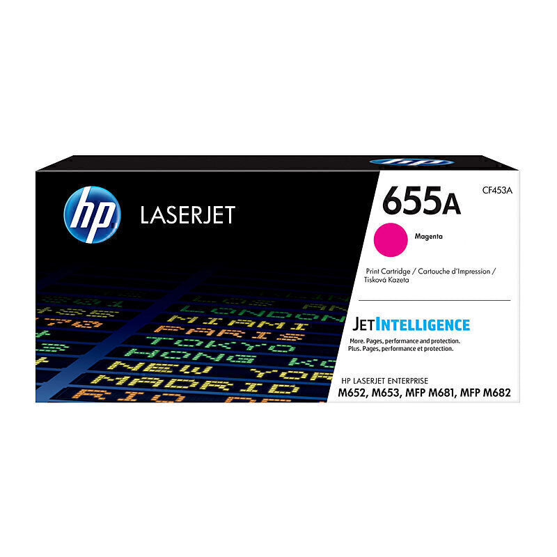 حبر HP رقم 655A أرجواني CF453A