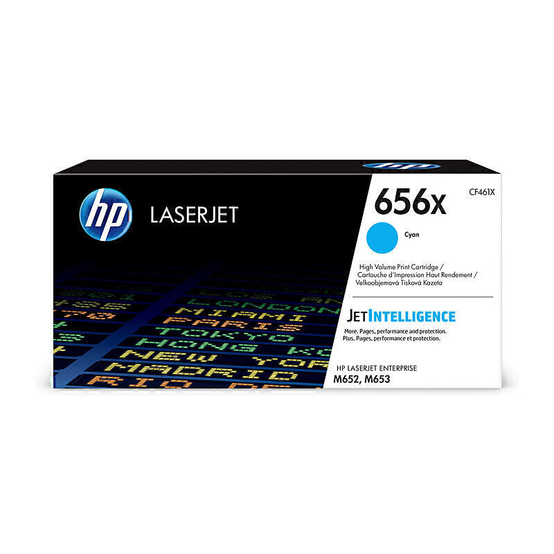 حبر HP رقم 656X السماوي CF461X