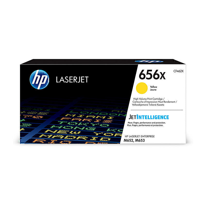 حبر HP رقم 656X أصفر CF462X