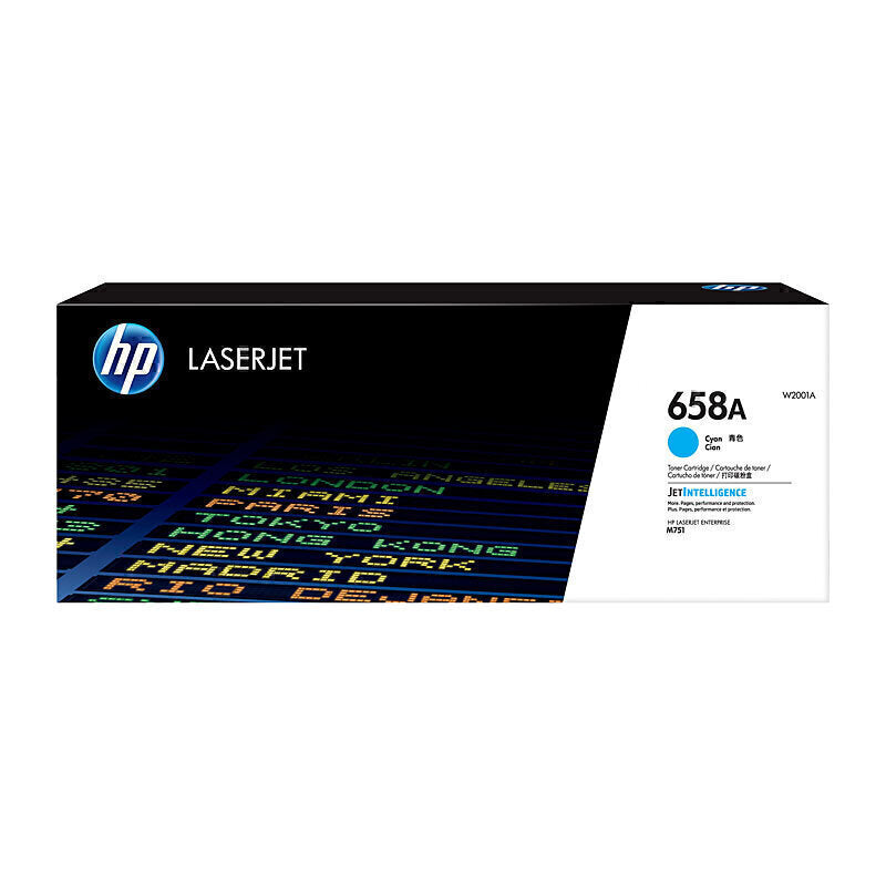 حبر HP رقم 658A السماوي W2001A