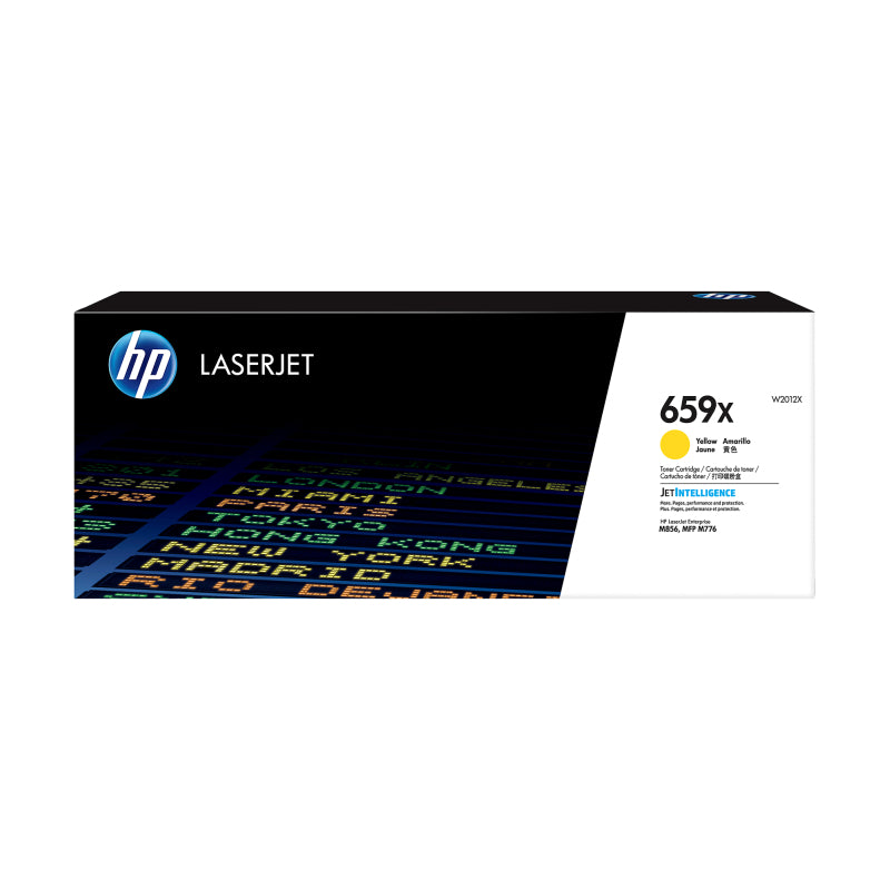 حبر HP رقم 659X أصفر W2012X