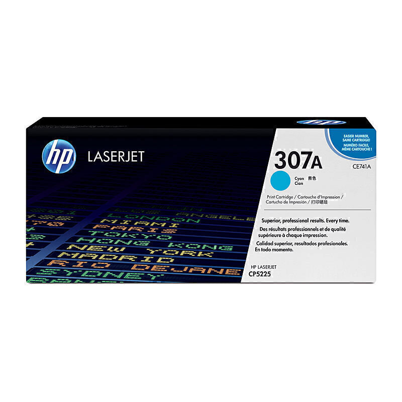 HP #307A 青色碳粉 CE741A