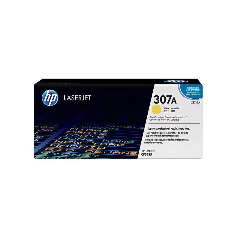 حبر HP #307A أصفر CE742A
