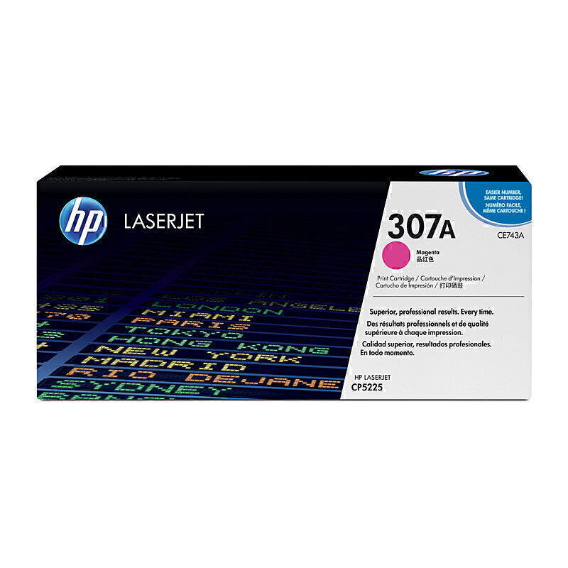 حبر HP رقم 307A أرجواني CE743A
