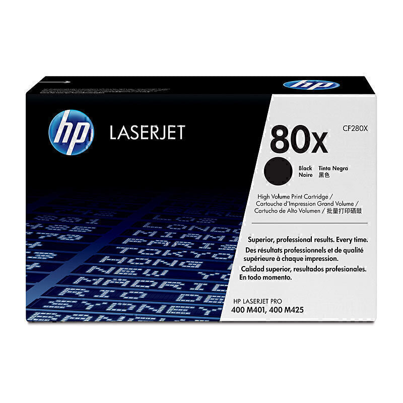 حبر أسود HP #80X CF280X