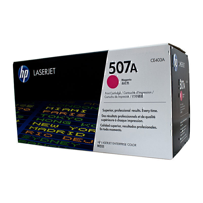 حبر HP رقم 507A أرجواني CE403A