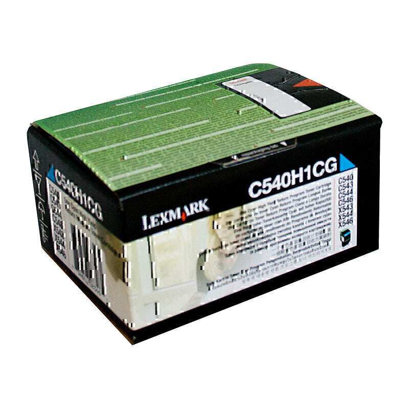 Lexmark C540H1CG 青色碳粉