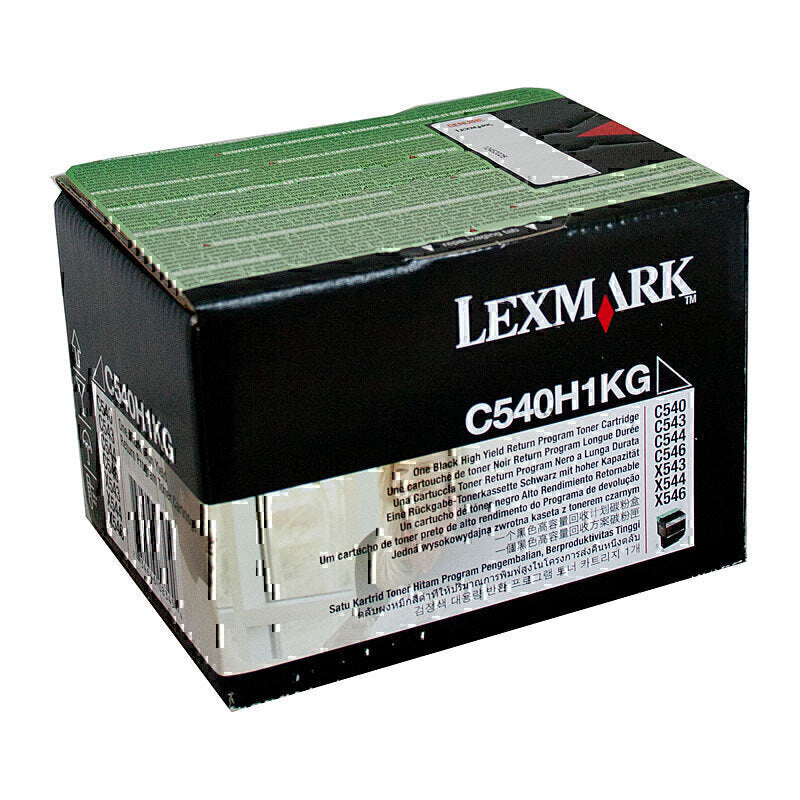 Lexmark C540H1KG 黑色碳粉