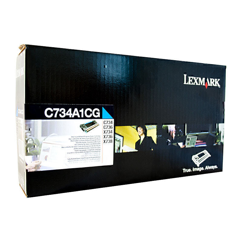 Lexmark C734 青色碳粉盒