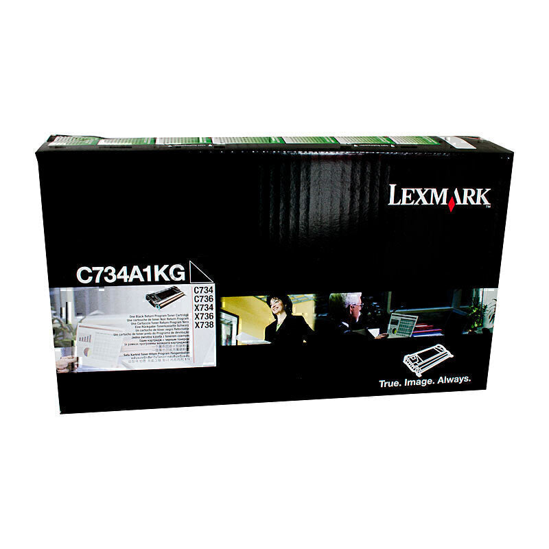 Lexmark C734 黑色碳粉盒