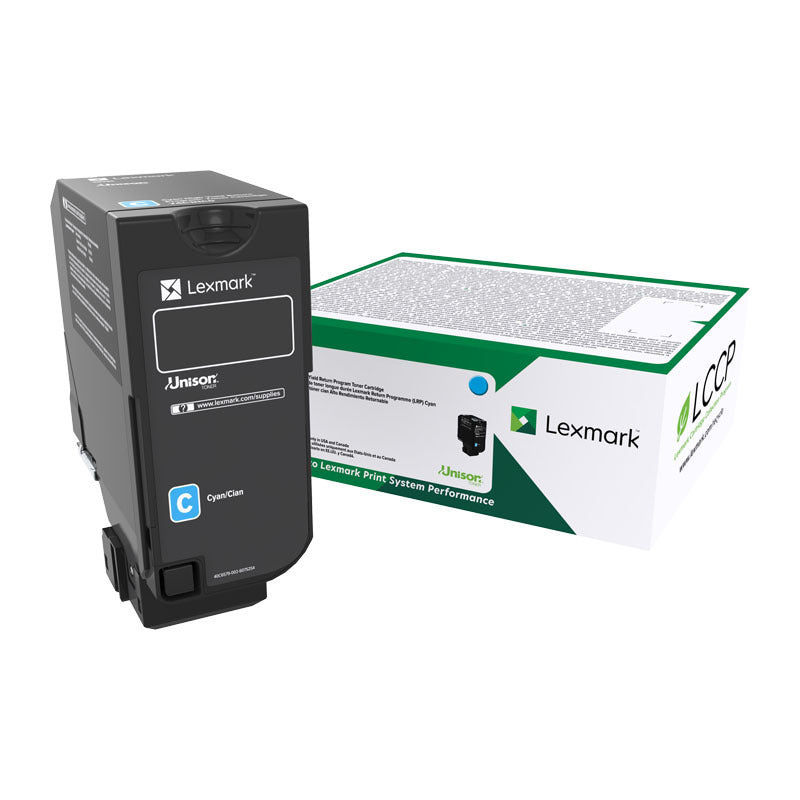 Lexmark 74C6HC0 HY 青色碳粉