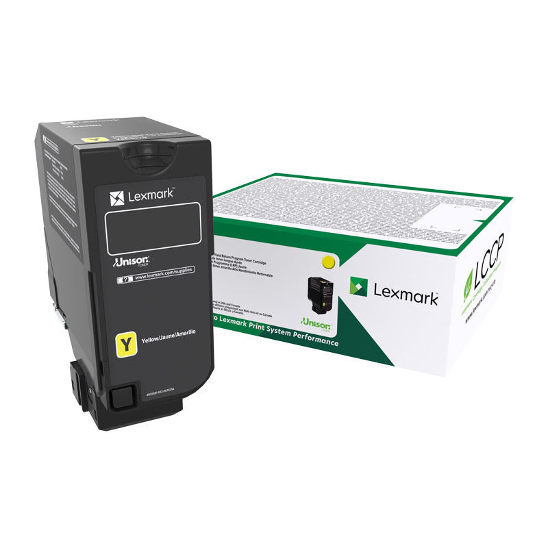 Lexmark 74C60Y0 黄色碳粉