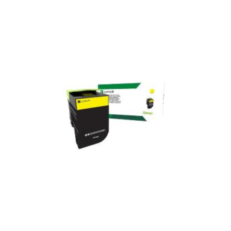 Lexmark 808Y 黄色碳粉