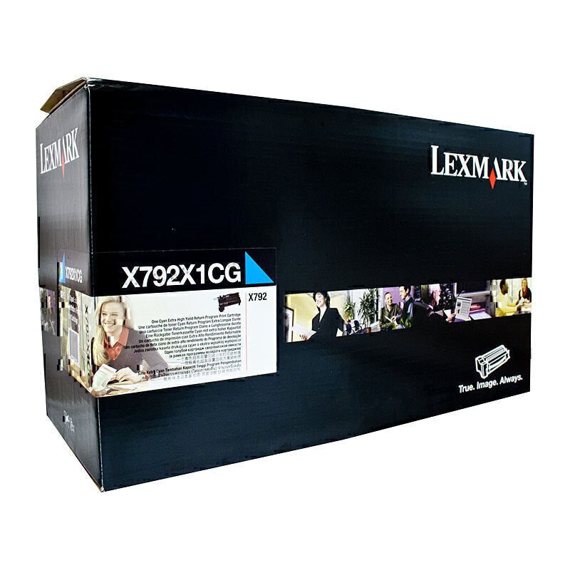 Lexmark X792X1CG HY Pre 青色购物车