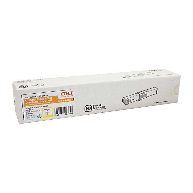 Oki C310DN 黄色碳粉 - 44469755