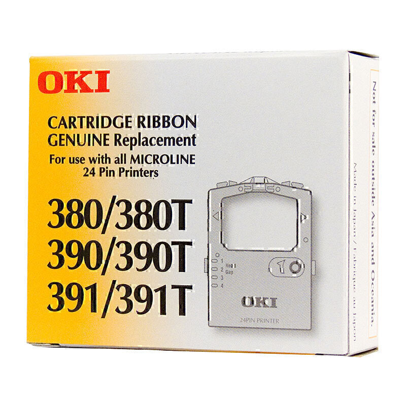 Oki 原装色带,适用于 Microline 380 / 390 / 391 系列 (44641601)