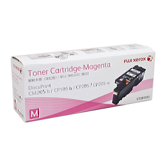 Fuji Xerox CT201593 Genuine Magenta Toner Cartridge - 1,400 Pages