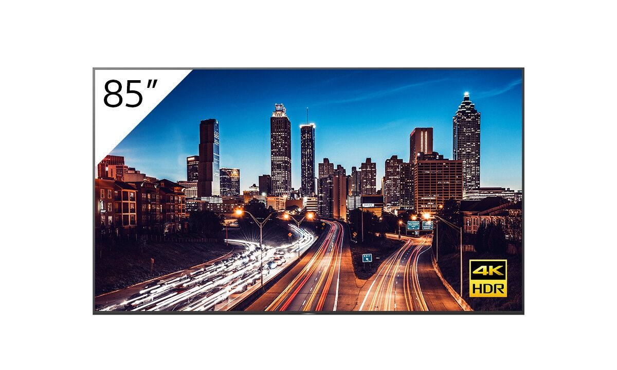 Sony 85" BRAVIA BZ40H 4K Ultra HD HDR Professional Display. CARTON