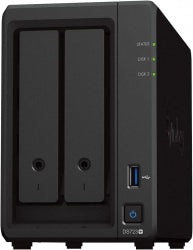 Synology DS723 , DiskStation, 2 Bay NAS, AMD Ryzen R1600, 2GB DDR4 RAM, 2xM.2, 3.5"/2.5", 1xeSATA, 2xRJ-45 Ports, 2xUSB3.0 Port, Diskless, 3 Year Warranty