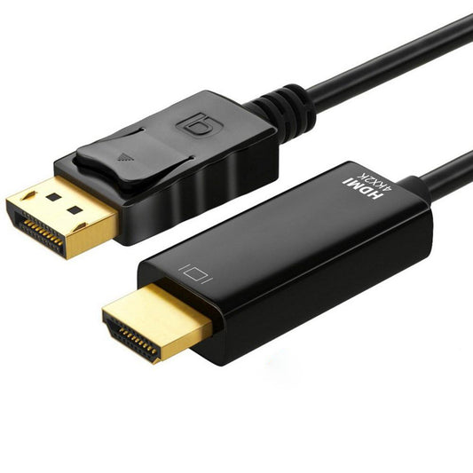 Astrotek AT-DPHDMI4K-5M, DisplayPort to HDMI Cable Converter Adapter, Male to Male, 5m, 1 Year Warranty
