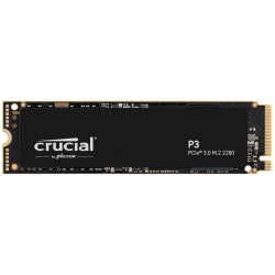 Crucial CT500P3SSD8, P3 G3, 500GB, M.2 NVMe, PCIe3.0, Read Speed: Up to 3500MB/s, Write Speed: Up to 1900MB/s, 5 Year Warranty