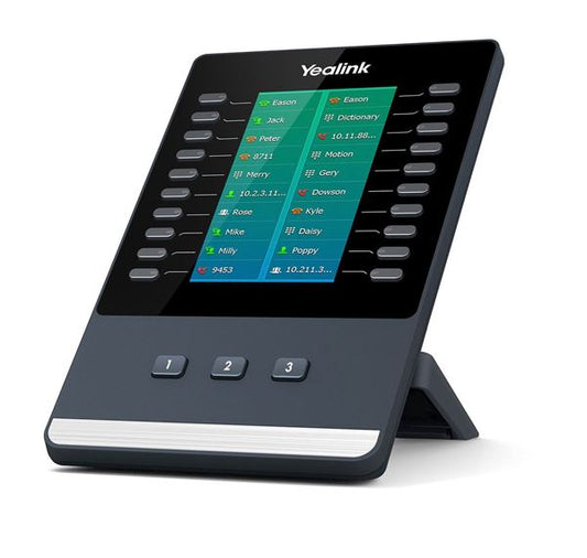 Yealink IPY-EXP50, Color-screen Expansion Module for Yealink T5 Series IP phones, including SIP-T58V/SIP-T58A/SIP-T56A, 1 Year
