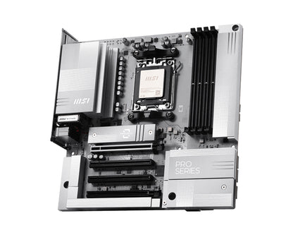 MSI PRO B850M-A WIFI PZ, AMD Ryzen™ 9000/ 8000/ 7000, AM5, DDR5 256GB, PCIe